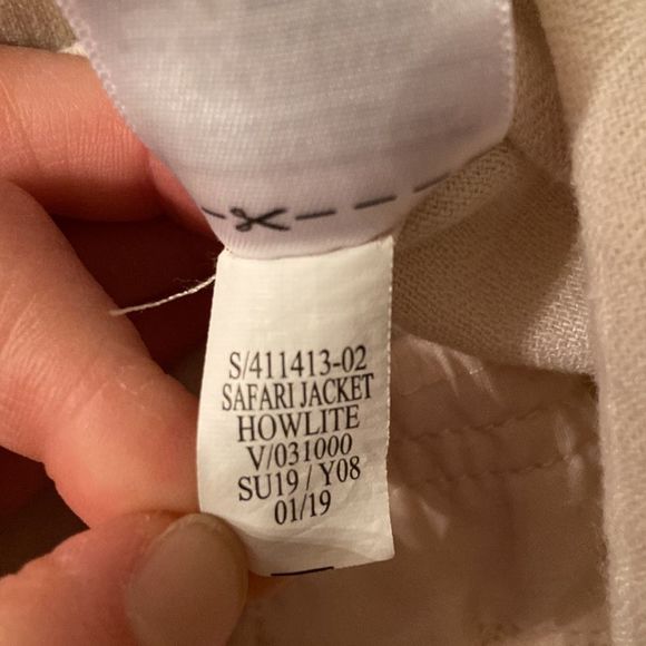 OLD NAVY Linen Blend Safari Utility Jacket - Picture 16 of 16